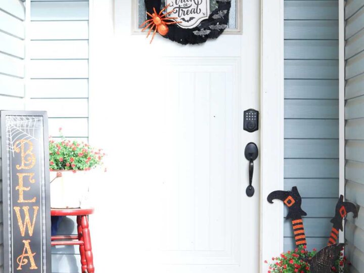 halloween front porch