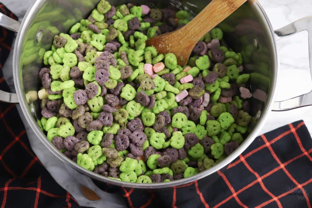 monster mash cereal treats