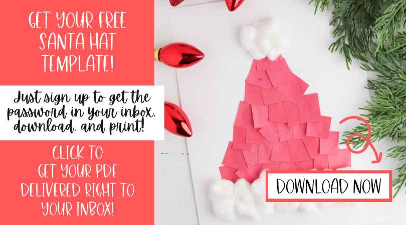 easy-construction-paper-santa-hat-craft-with-printable-template