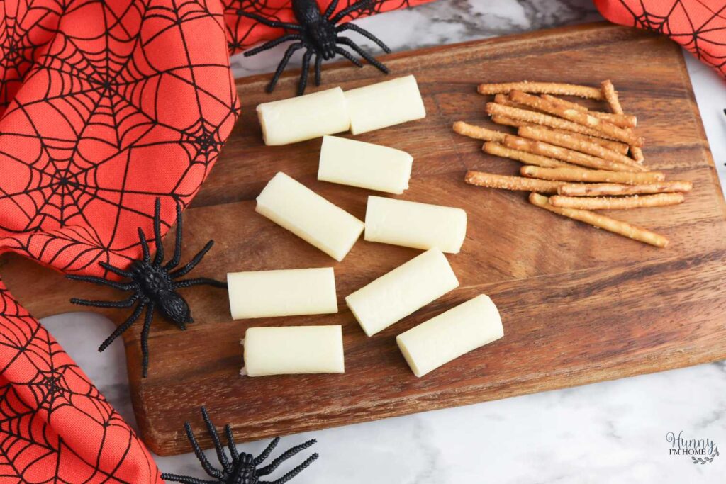 witch broom pretzels