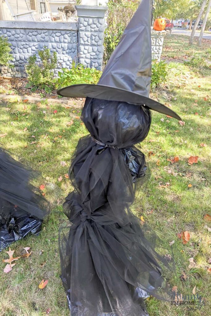 witch with a tomato cage