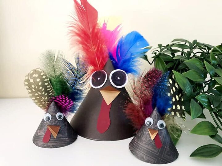 Image for Super Cute DIY Thanksgiving Turkey Craft Idea for Kids