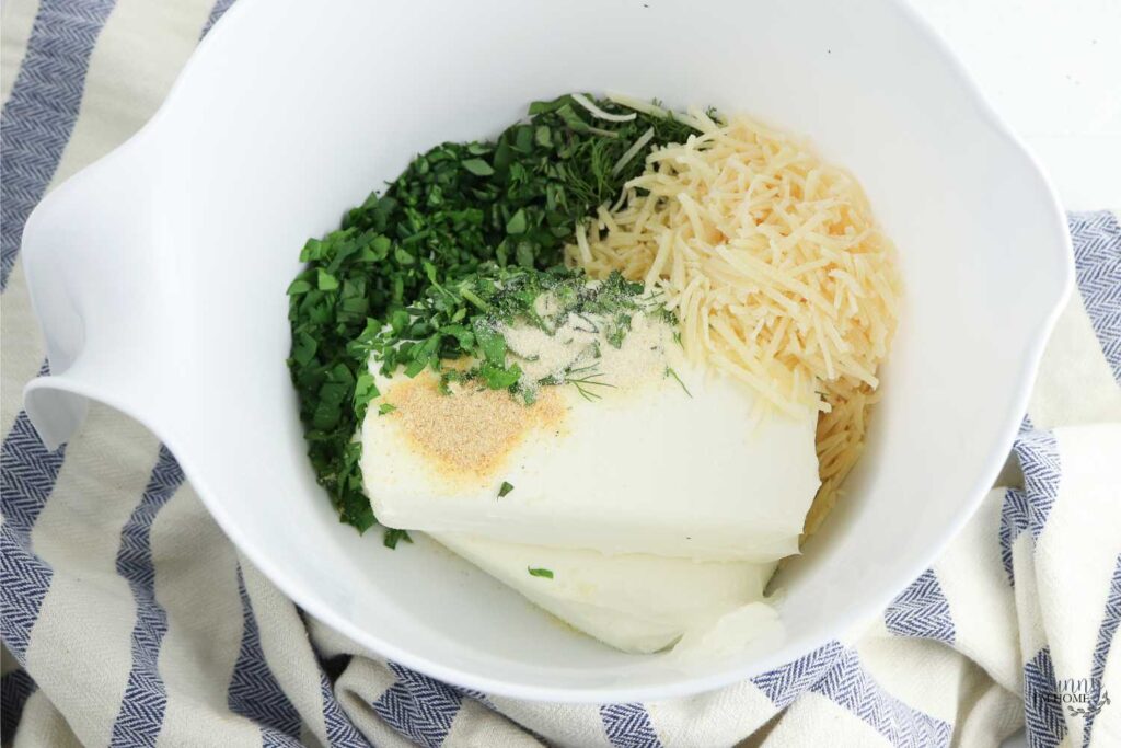 garlic herb cheese ball