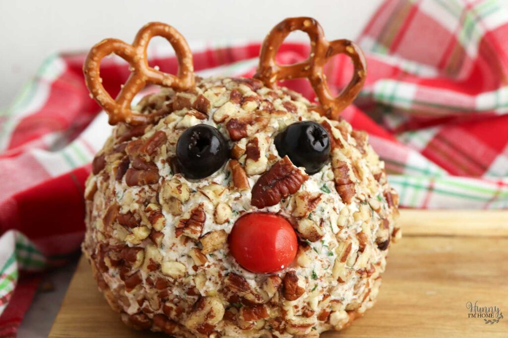 reindeer cheese ball