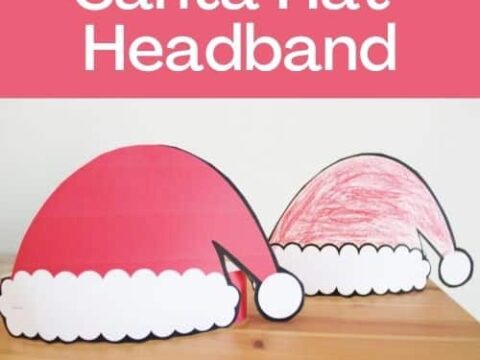 Image for Preschool Christmas Hats – Free Santa Hat Template