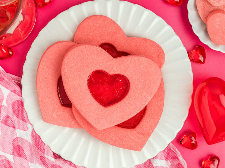 Image for Stained Glass Valentine Heart Cookies