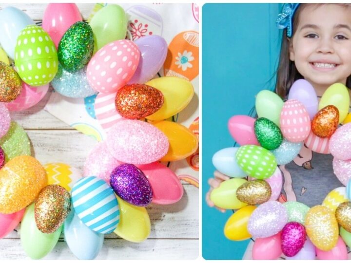 Image for Easter Egg Wreath - 2 Cute & Easy Designs!