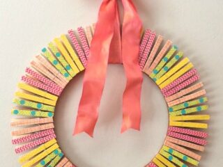 Image for Spring Clothespin Wreath Tutorial