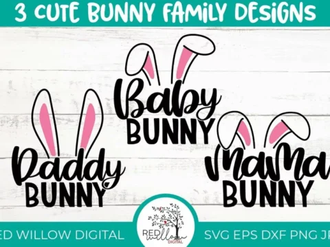 Image for Easter Bunny Family Shirts