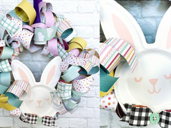 Image for DIY Paper Bunny Wreath for Spring