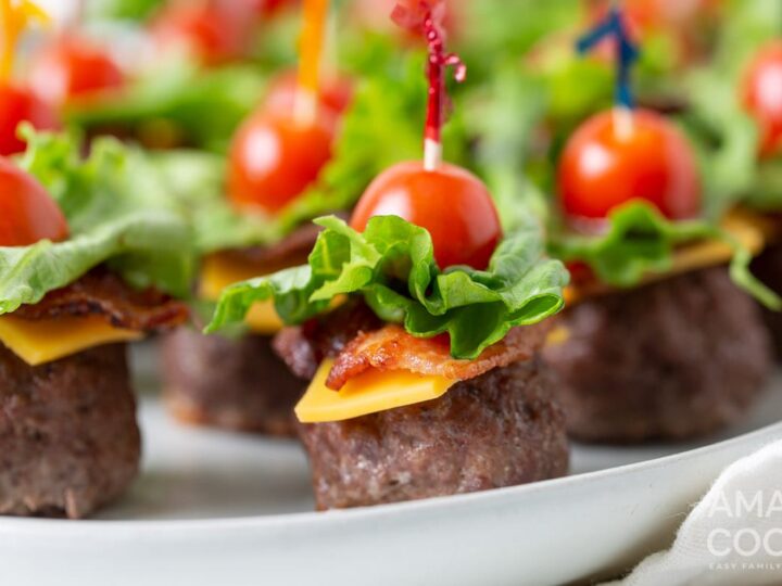 Image for Bacon Cheeseburger Meatballs
