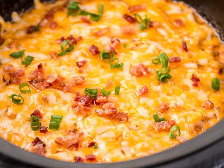 Image for Crockpot Cheeseburger Dip with Bacon