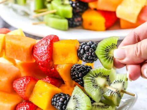 Image for Rainbow Fruit Kabobs