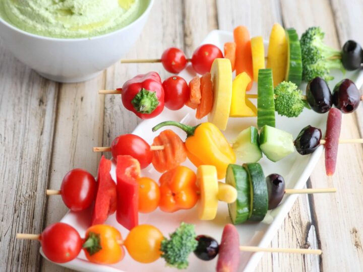 Image for Rainbow Veggie Kabobs