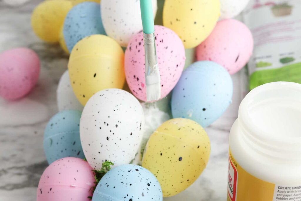 farmhouse easter egg tree