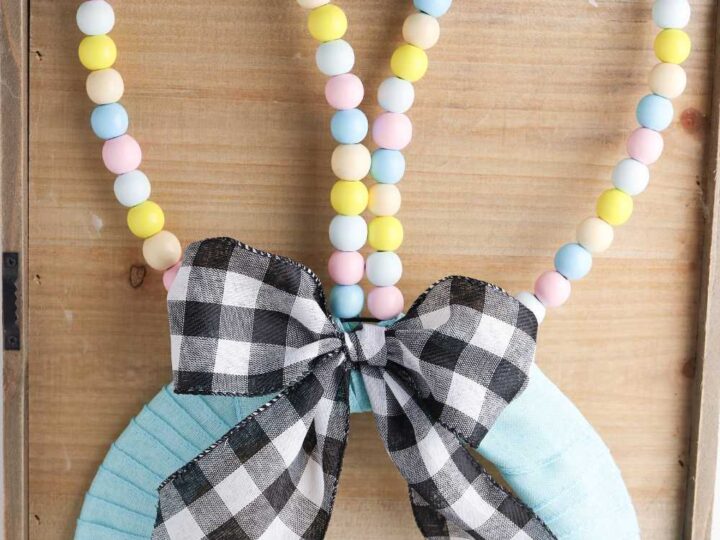 farmhouse easter wreath diy