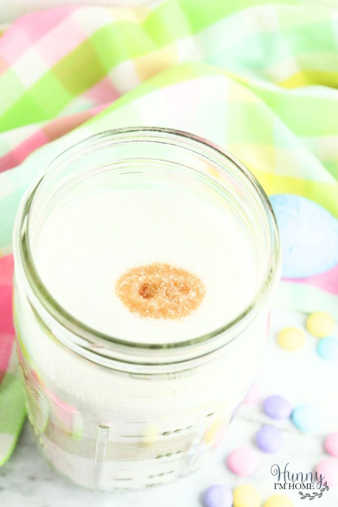 how to make easter cookies in a jar