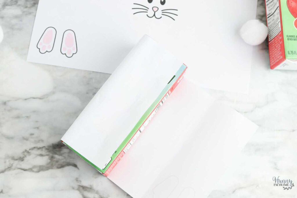 juice box cover for easter