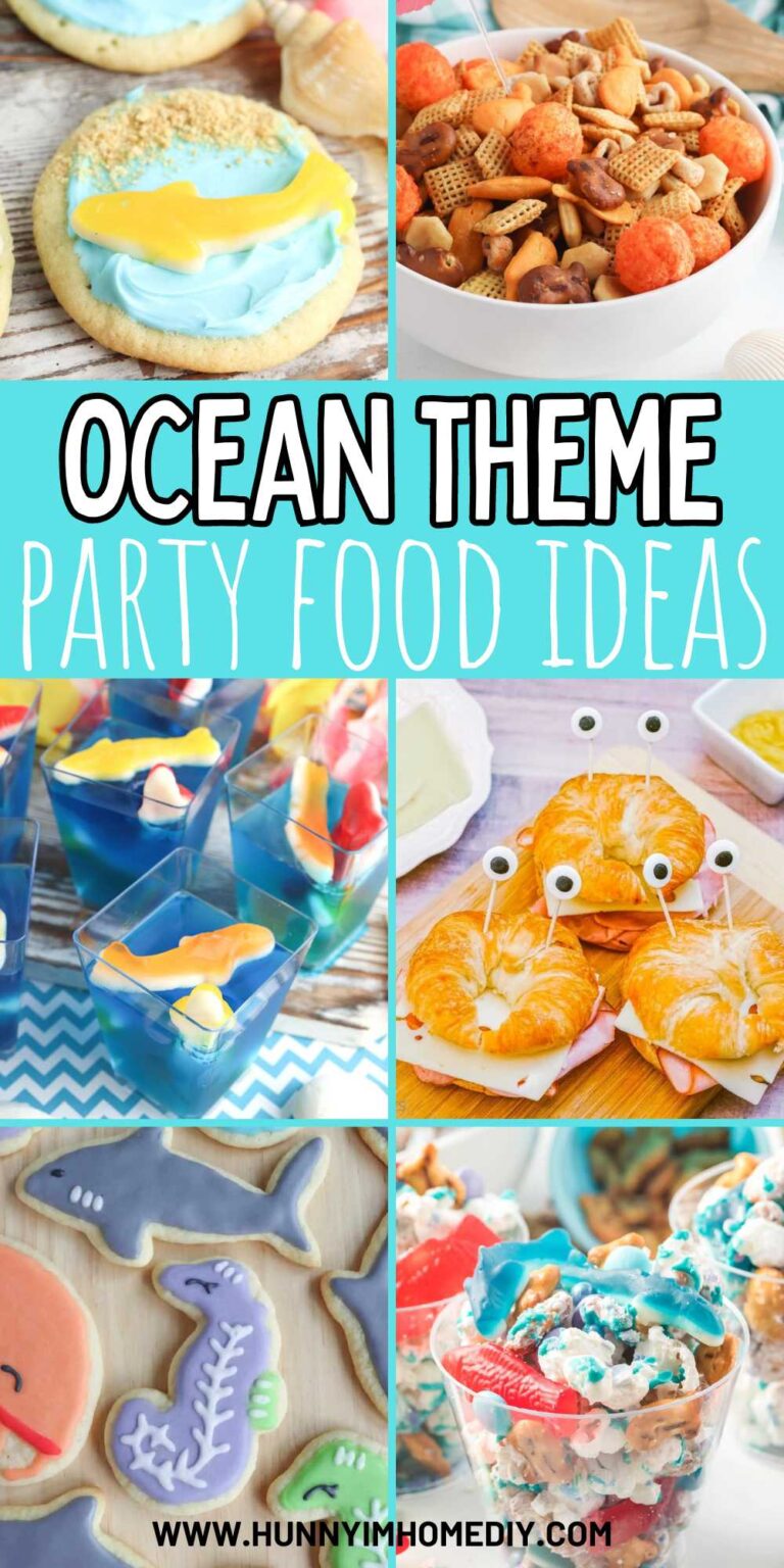 ocean themed party food