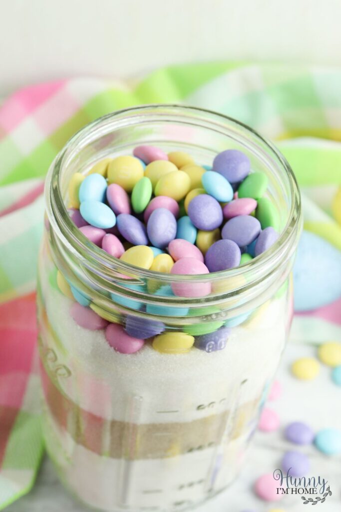 pastel m and m cookies