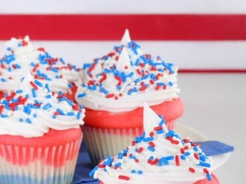 Image for The Best Patriotic Cupcake Recipe
