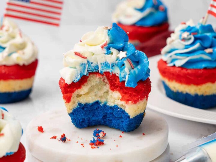 Image for 4th of July Cupcakes
