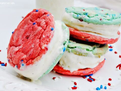 Image for Red, White & Blue Ice Cream Sandwiches