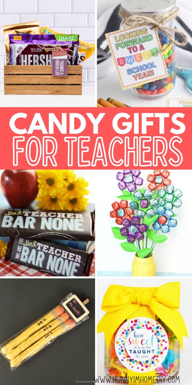 Sweet Candy Gift Ideas for Teachers
