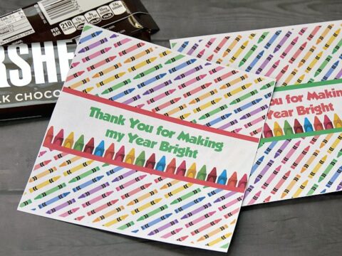 Image for Candy Bar Wrappers for Teacher Appreciation Week