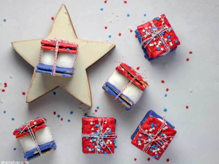 Image for red white and blue s'mores! | Sheri Silver - living a well-tended life... at any age