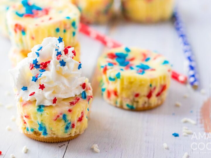 Image for Patriotic Mini Cheesecakes