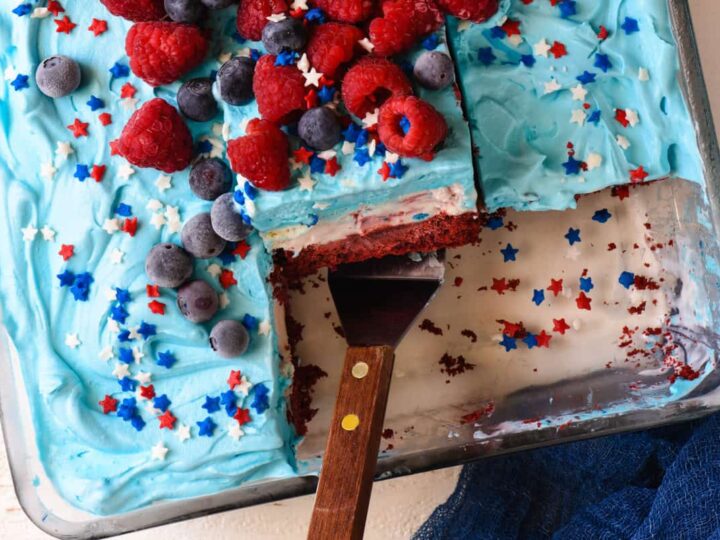Image for Red White and Blue Ice Cream Cake