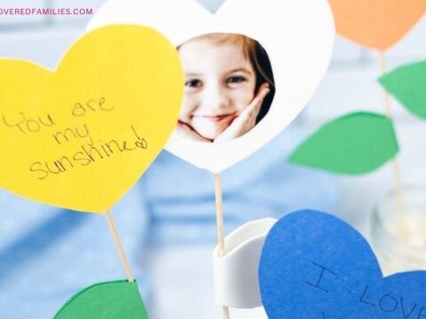 Image for A Mother’s Day Heart Bouquet for Kids To Make Themselves