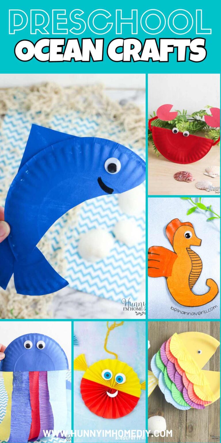 31 Cute Ocean Crafts for Preschool