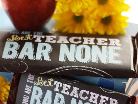 Image for Teacher Appreciation Candy Bar Covers