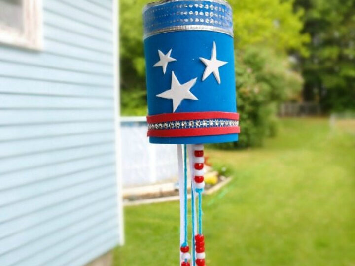 Image for Patriotic Wind Chime Craft