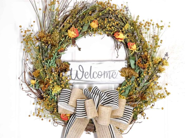 Image for How to Make a Colorful Dried Flower Wreath