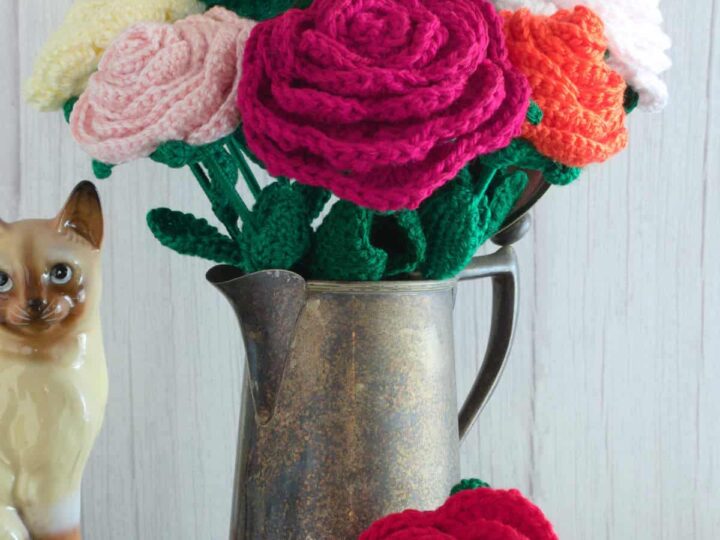 Image for Easy Crochet Rose Pattern - Free