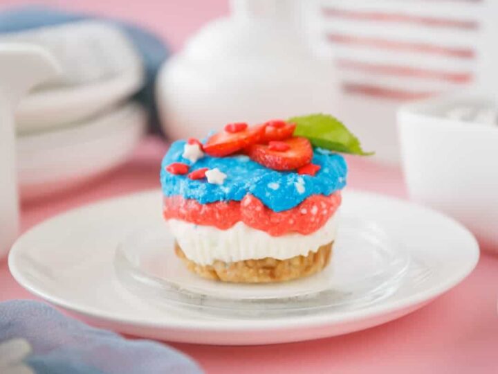 Image for Red, White And Blue Mini Cheesecakes For Your Patriotic Occasion