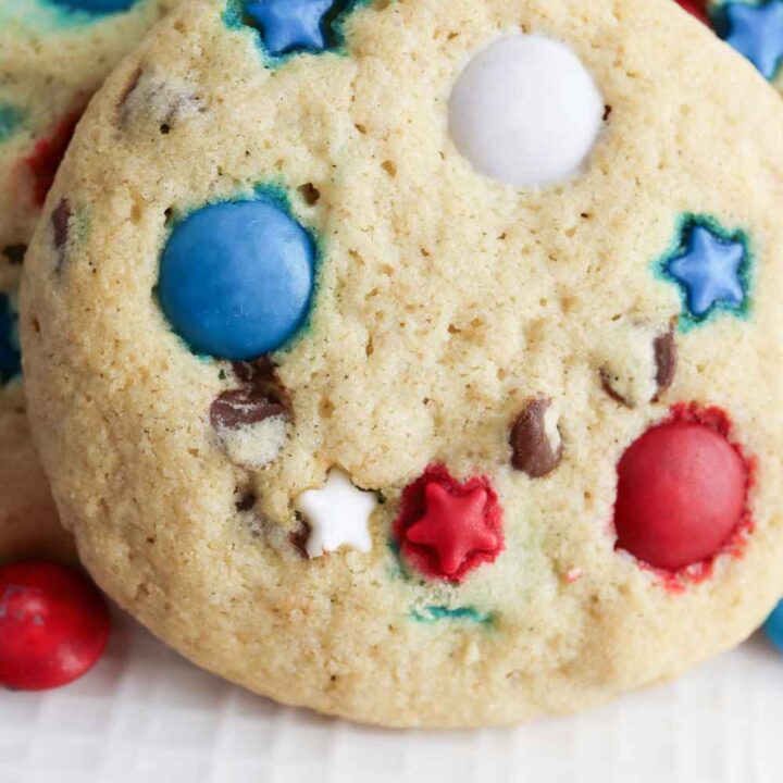 red white and blue cookies