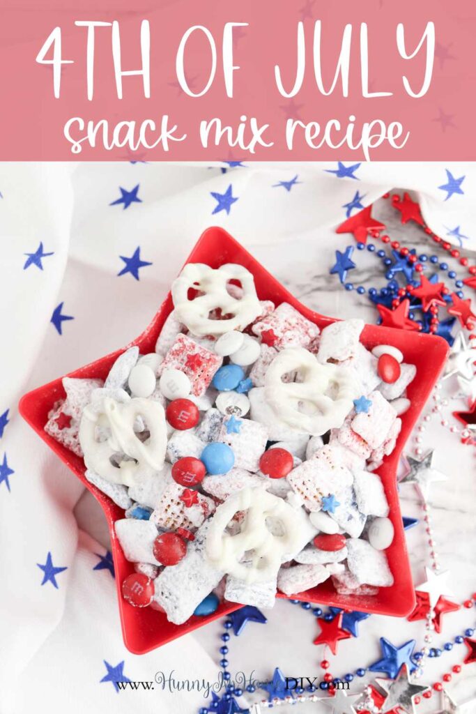 how to make 4th of july snack mix