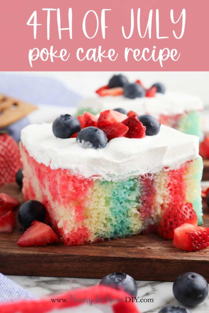 poke cake for 4th of july