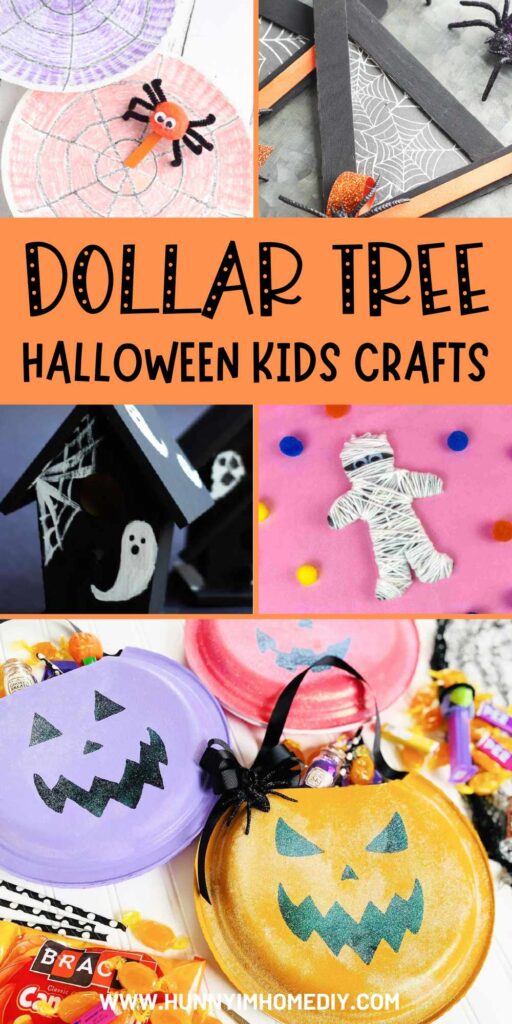 DOLLAR STORE HALLOWEEN CRAFTS FOR KIDS