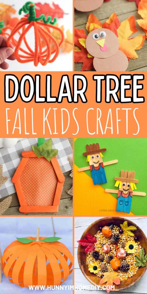 DOLLAR TREE FALL CRAFTS FOR KIDS
