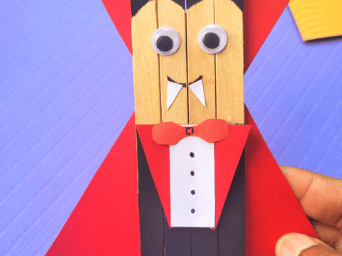 Image for Popsicle Stick Vampire Craft