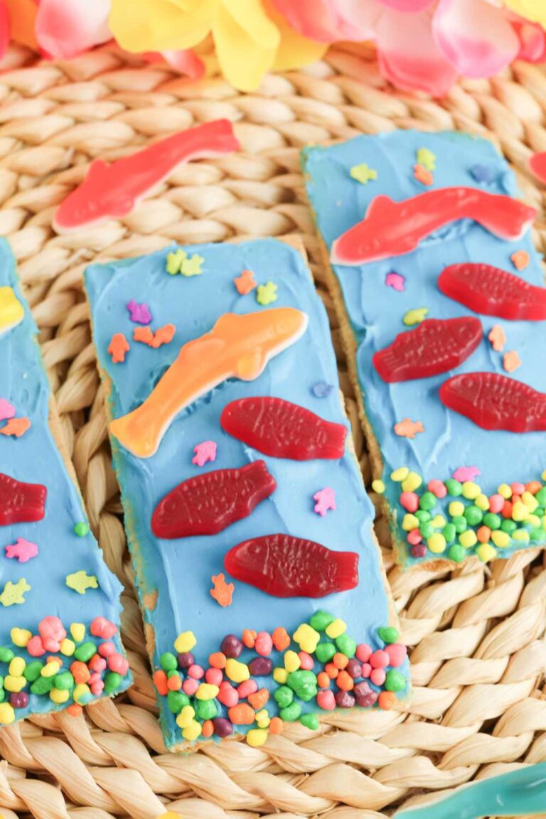 Graham Cracker Beach Snack for a Party