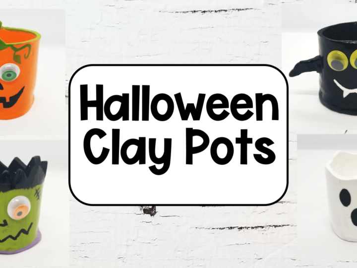 Image for DIY Halloween Clay Pots 