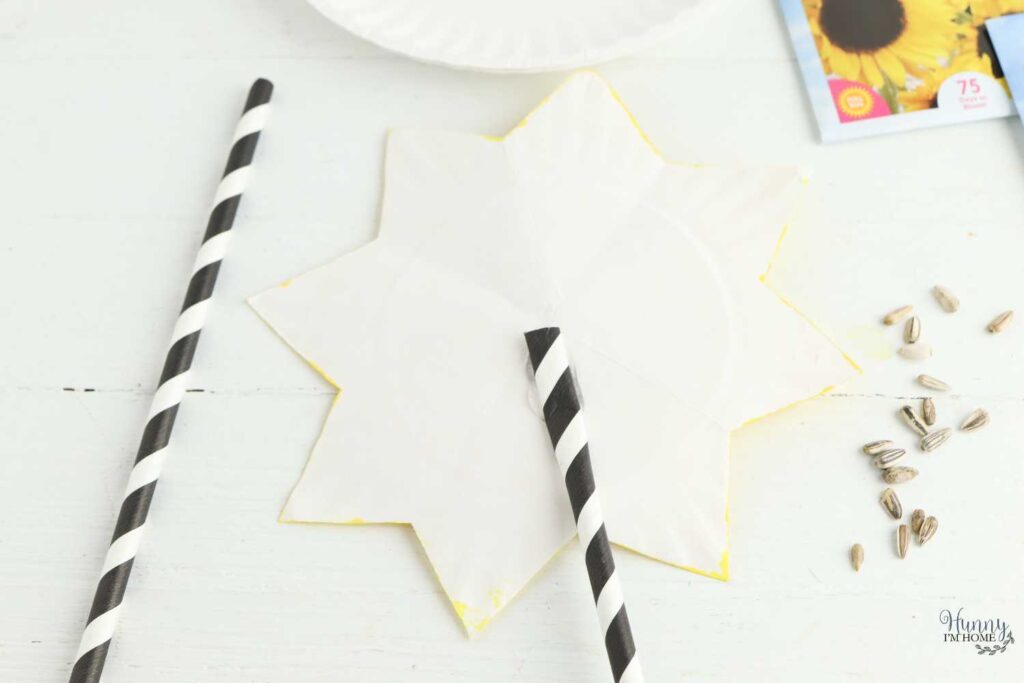 paper sunflower