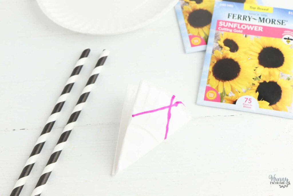 sunflower paper plate craft
