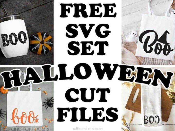 Image for Free Boo SVG Bundle for Halloween